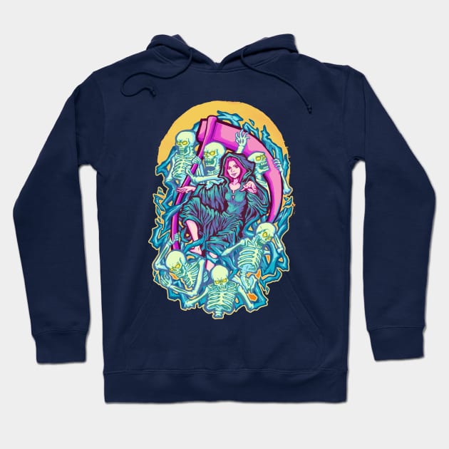 The Girl Reaper Hoodie by Villainmazk